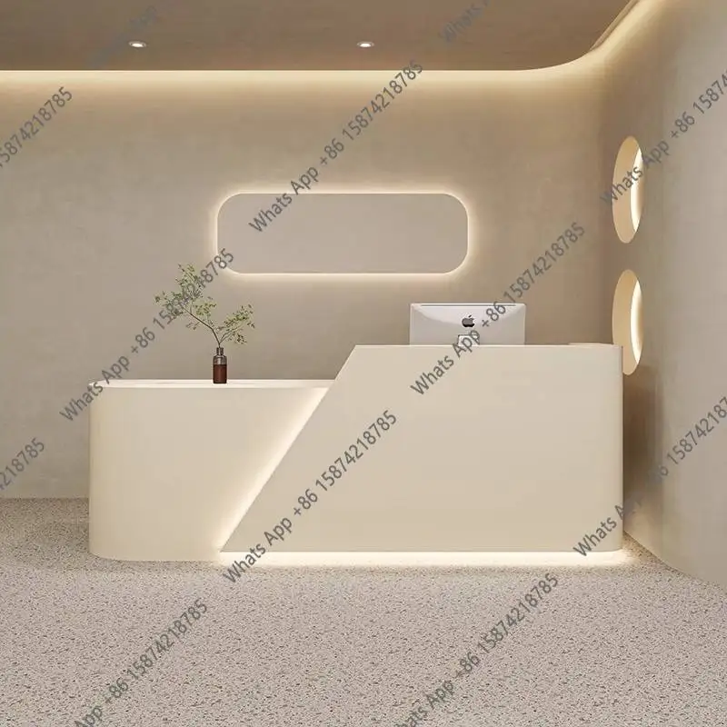DC MT White Drawers Reception  - огляд і ціна Office Furniture Logo