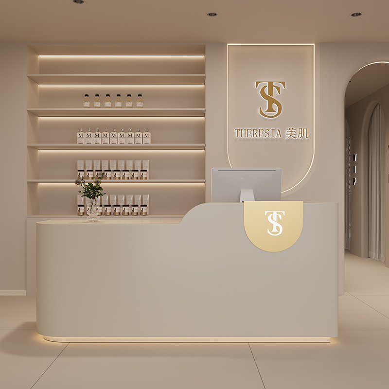 Large Counter Logo Reception D - огляд і ціна Office Furniture Logo