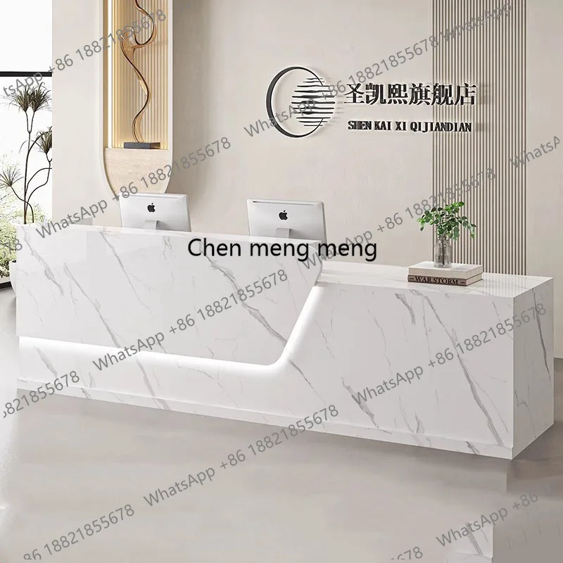 F182 Salon Modern Reception De - огляд і ціна Office Furniture Logo