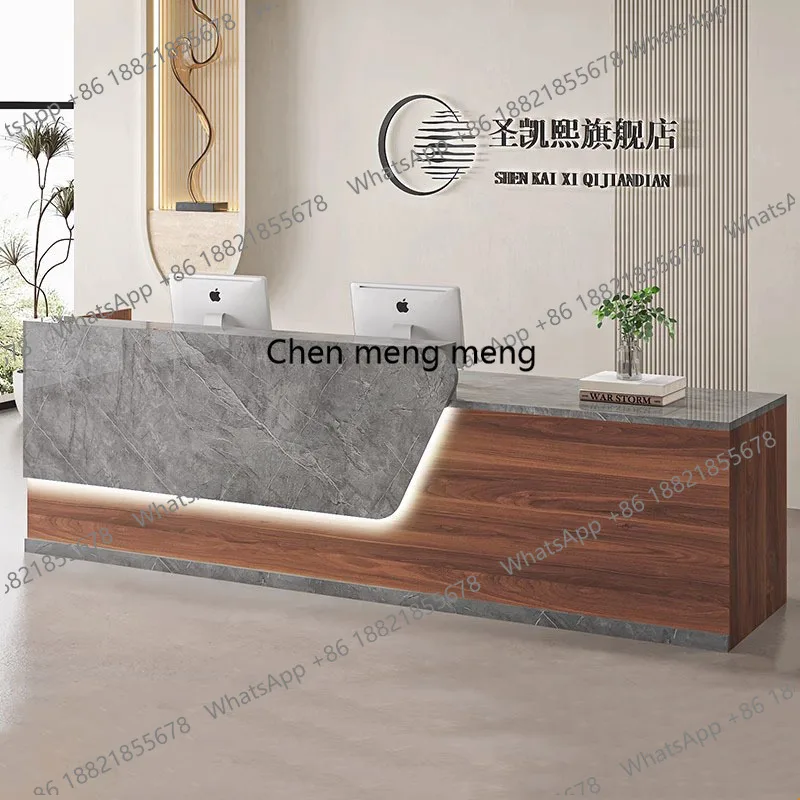 F182 Salon Modern Reception De - огляд і ціна Office Furniture Logo