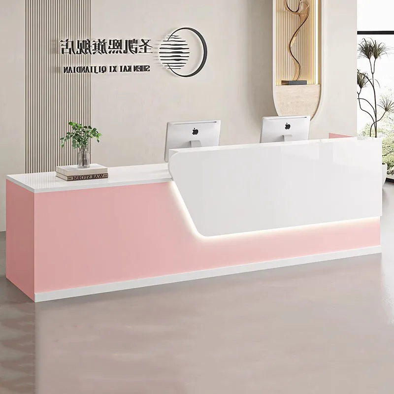 Beauty Home Reception Desk Lux - огляд і ціна Office Furniture Logo