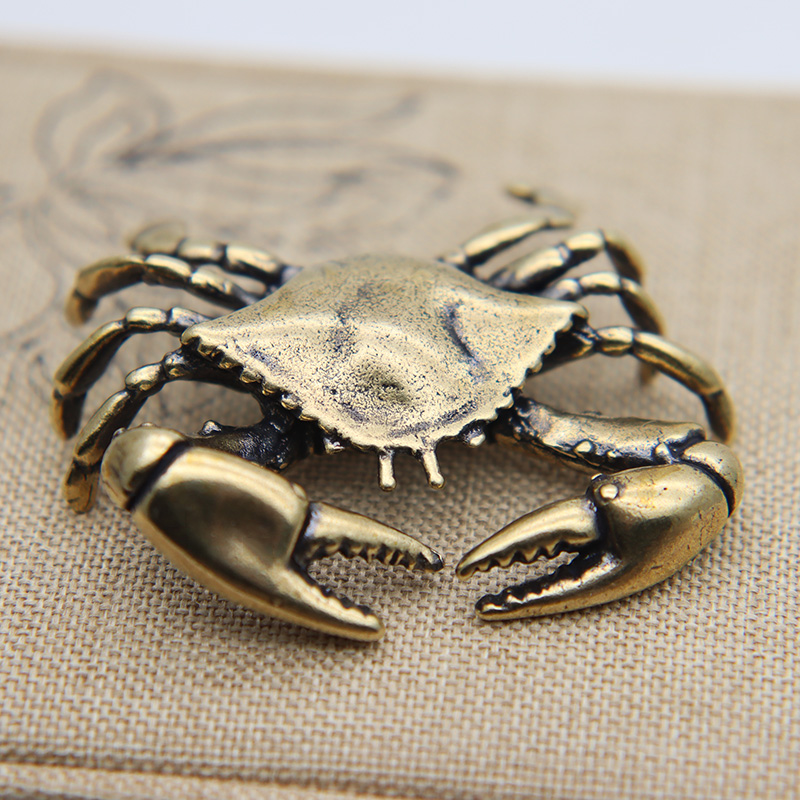 Brass Crab Small Statue Deskto - огляд і ціна Office Furniture Solutions
