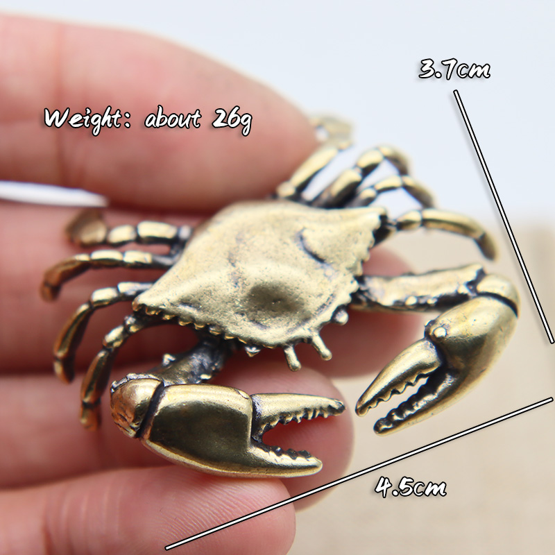 Brass Crab Small Statue Deskto - огляд і ціна Office Furniture Solutions