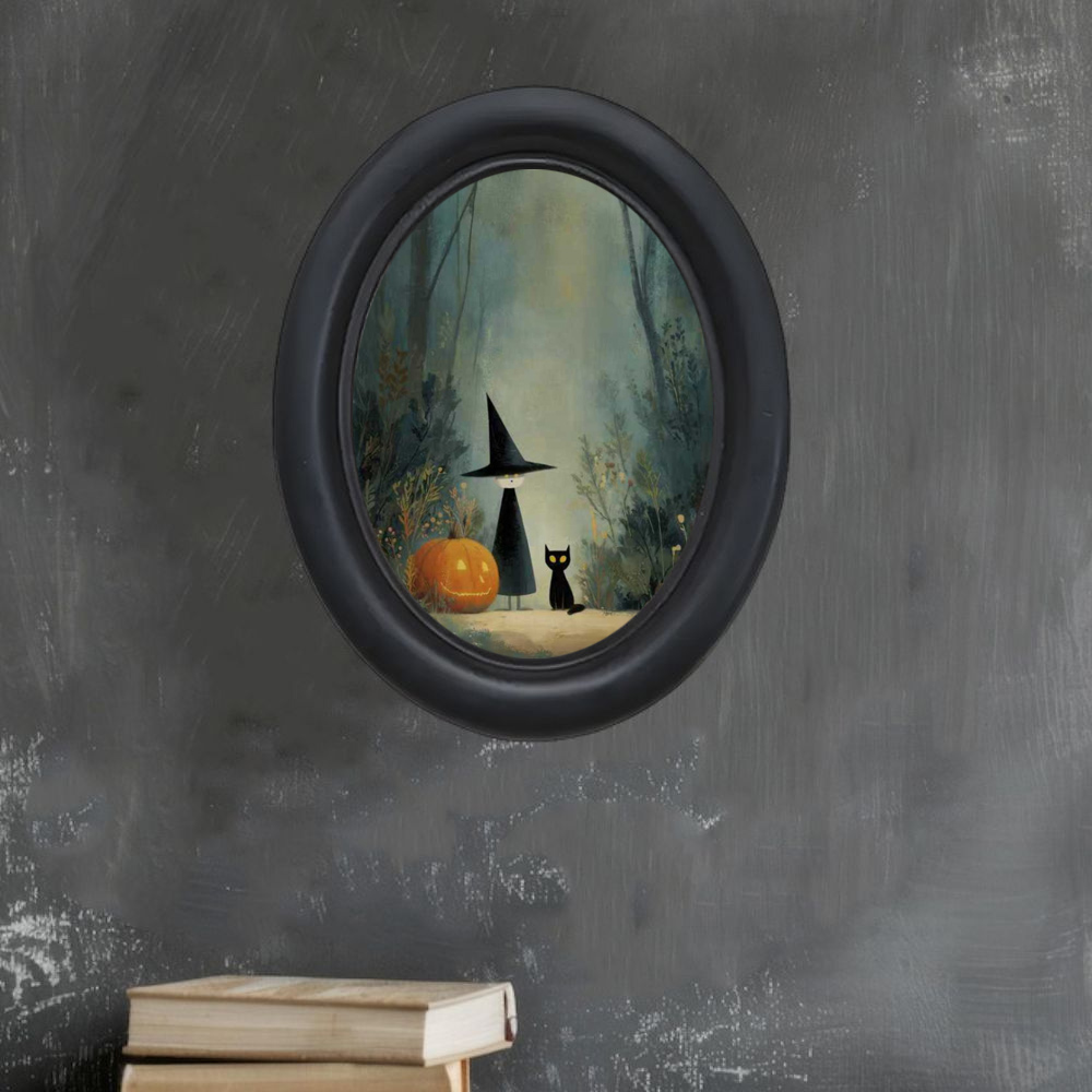 A 3D Vintage Halloween Witch a - огляд і ціна Office Furniture Used