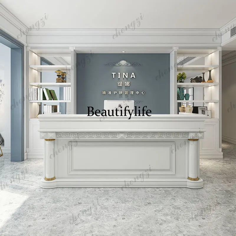 A139 Large Beauty Clinic Recep - огляд і ціна Office Furniture Logo