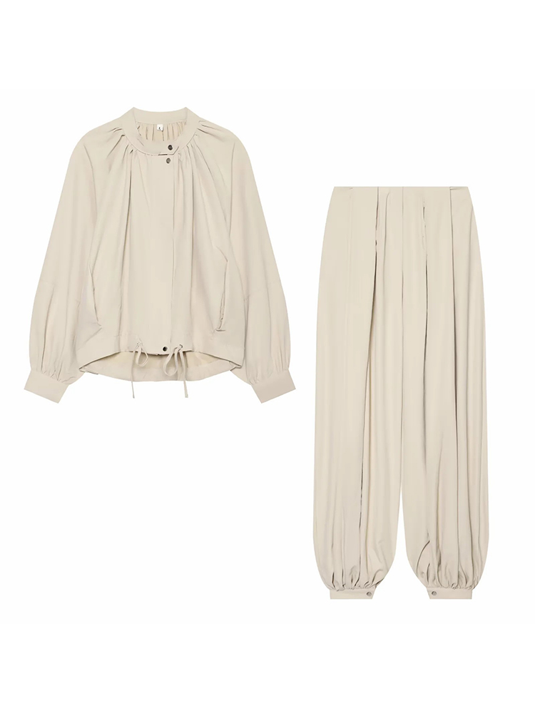 Women Casual Pleated Drawstrin - огляд і ціна Coat Rack Standing