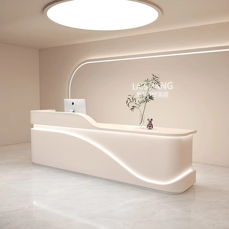 Large Hotels Counter Reception - огляд і ціна Office Furniture Logo