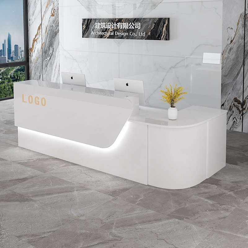 Storage Luxury Reception Desk  - огляд і ціна Office Furniture Usa