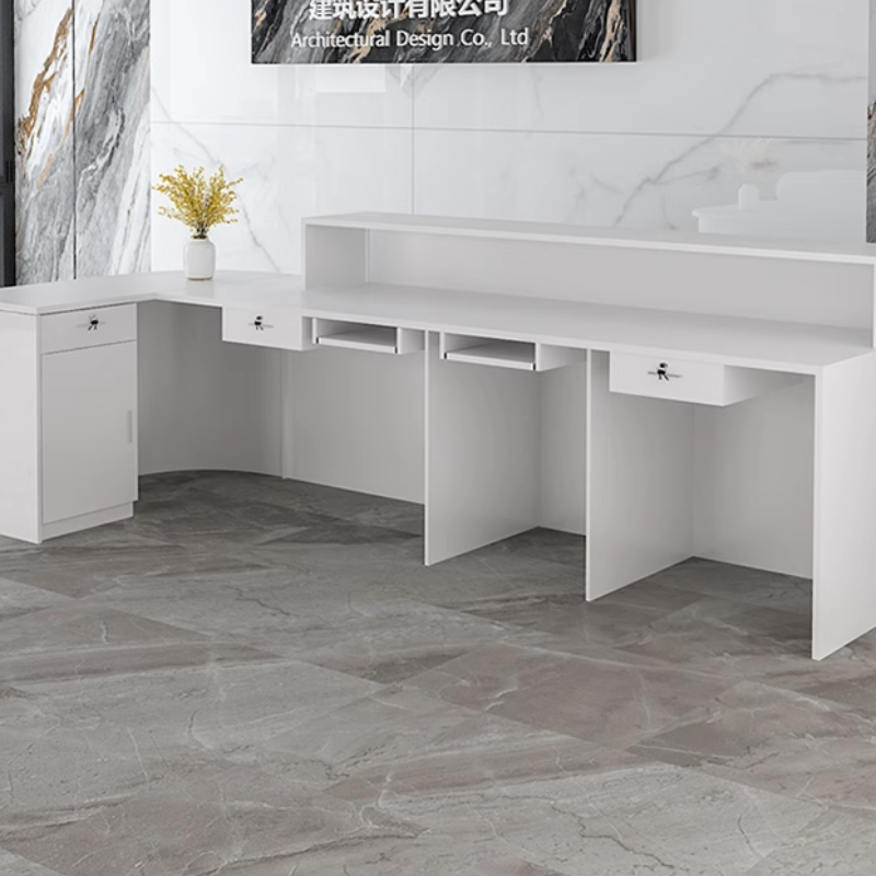 Storage Luxury Reception Desk  - огляд і ціна Office Furniture Usa