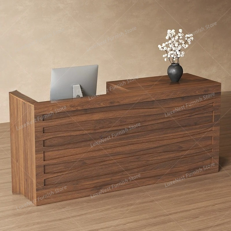 Office Beauty Reception Desk L - огляд і ціна Office Furniture Logo