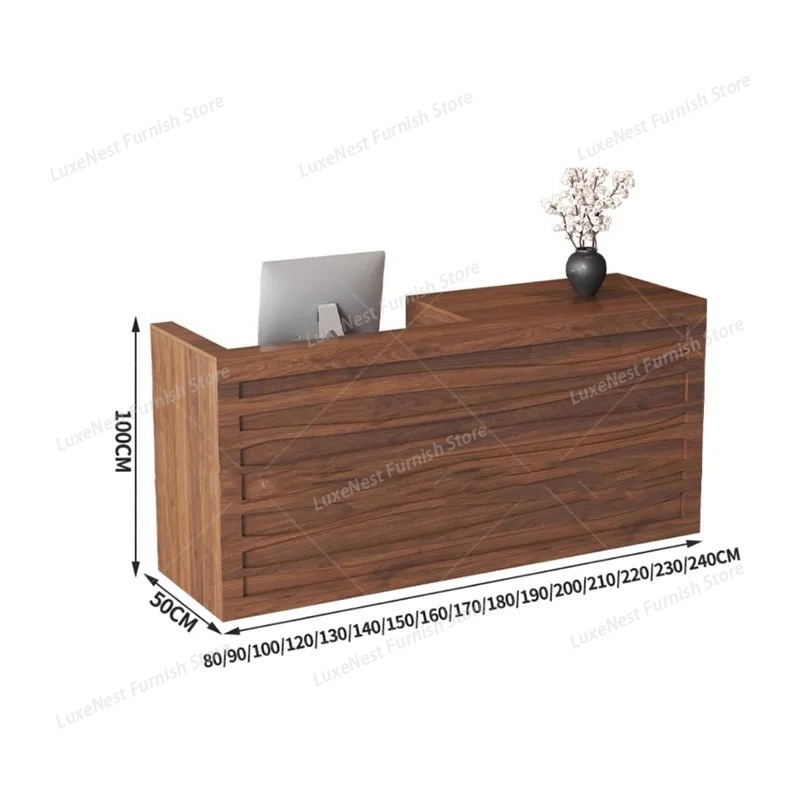 Office Beauty Reception Desk L - огляд і ціна Office Furniture Logo