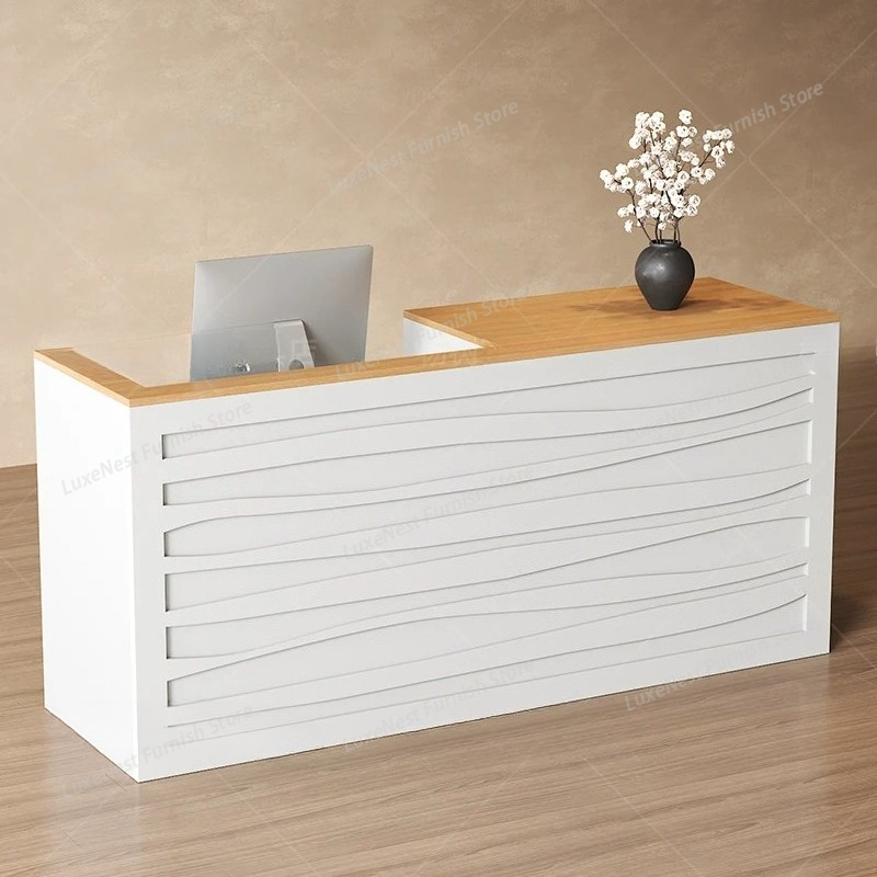Office Beauty Reception Desk L - огляд і ціна Office Furniture Logo