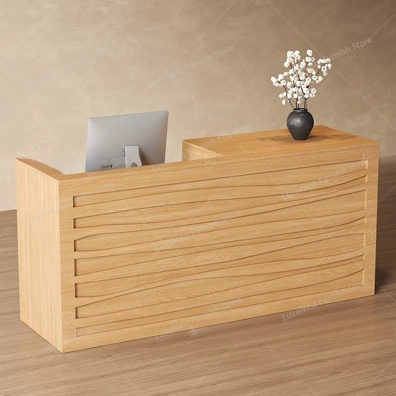 Office Beauty Reception Desk L - огляд і ціна Office Furniture Logo