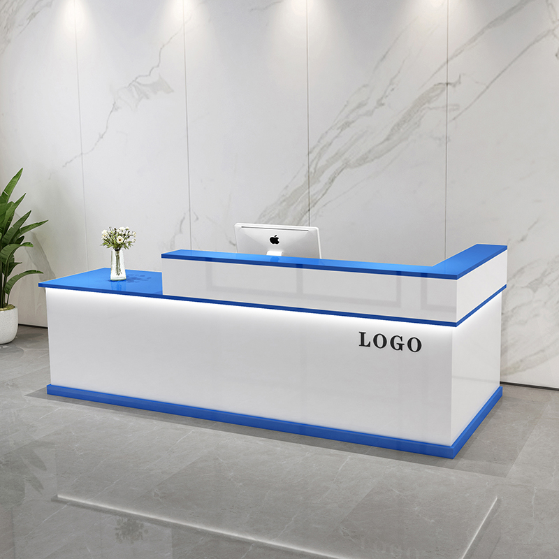 Luxury Reception Desk Senior M - огляд і ціна Office Furniture Usa