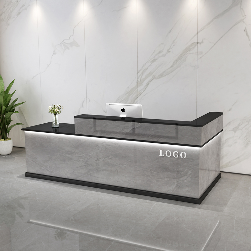 Luxury Reception Desk Senior M - огляд і ціна Office Furniture Usa