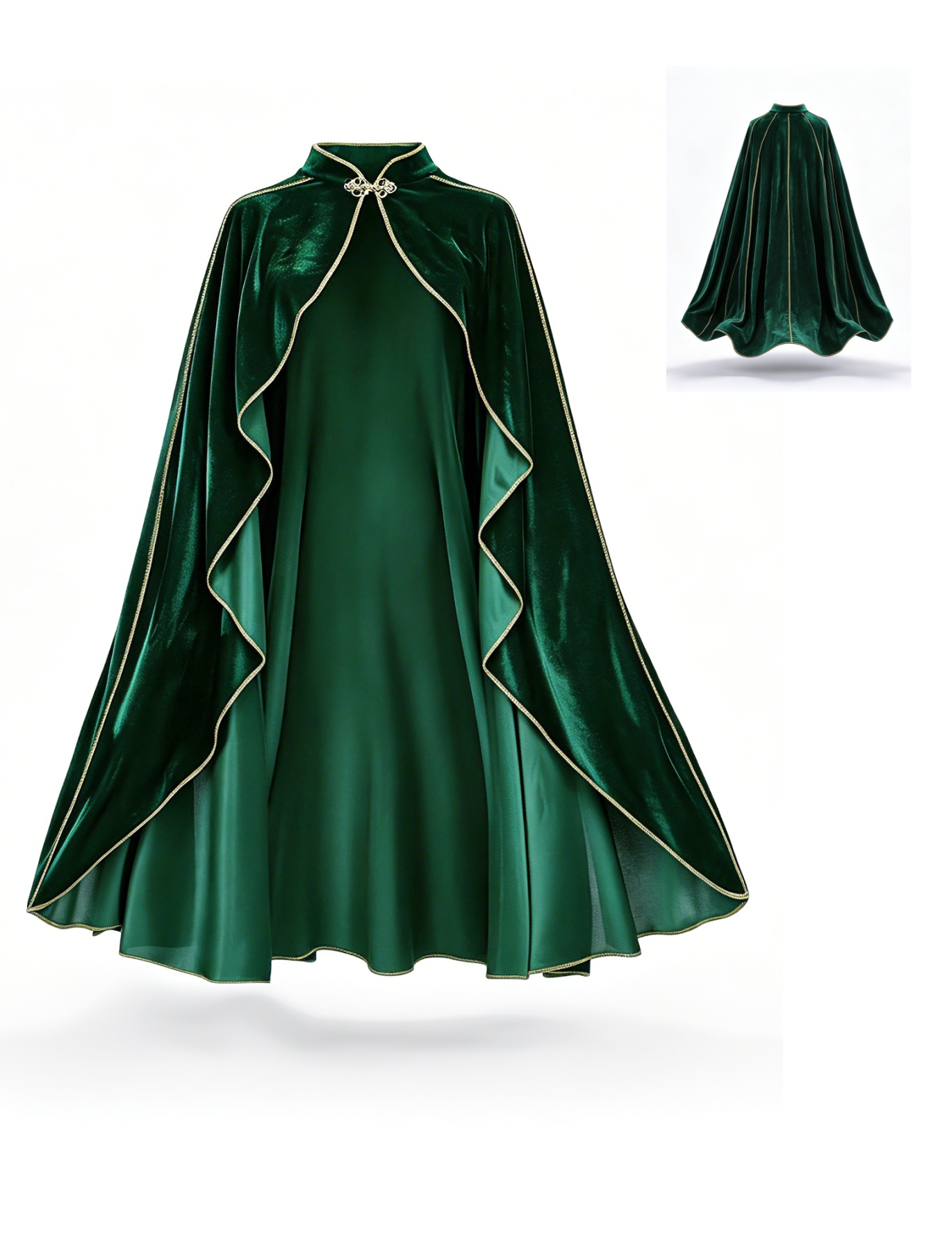 Women Vintage Green Velvet Cap - огляд і ціна Coat Rack Standing
