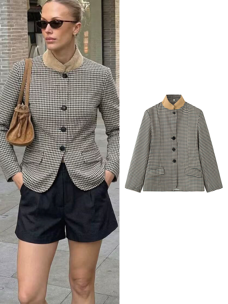 TFMLN Women's Vintage Plaid Bl - огляд і ціна Coat Rack Standing